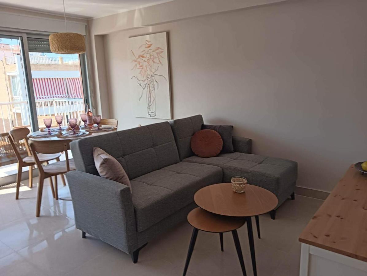 Apartamento Alejandro Gandia Playa Con Vistas Al Mar, Parking! Playa de Gandia Екстериор снимка