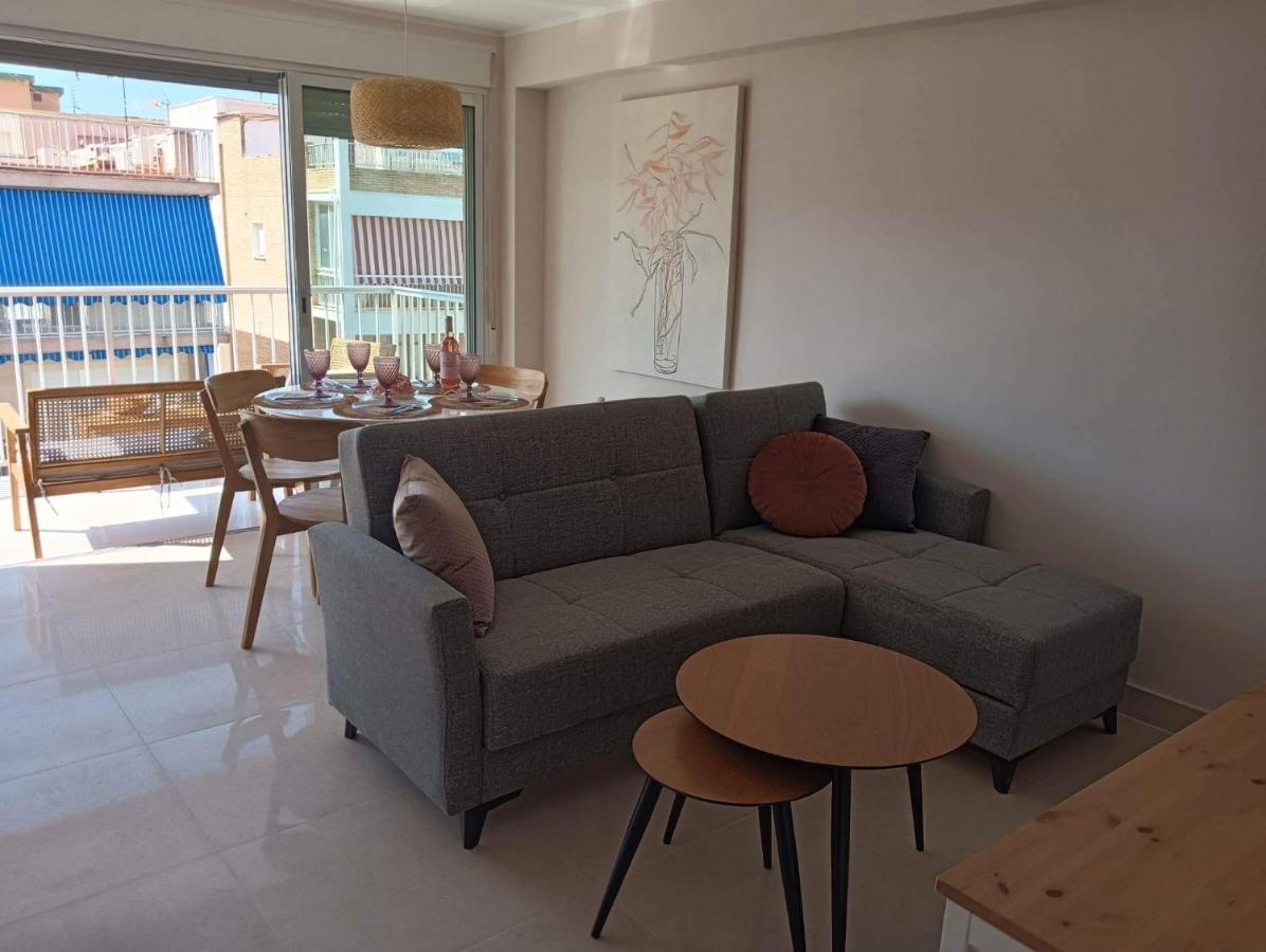 Apartamento Alejandro Gandia Playa Con Vistas Al Mar, Parking! Playa de Gandia Екстериор снимка