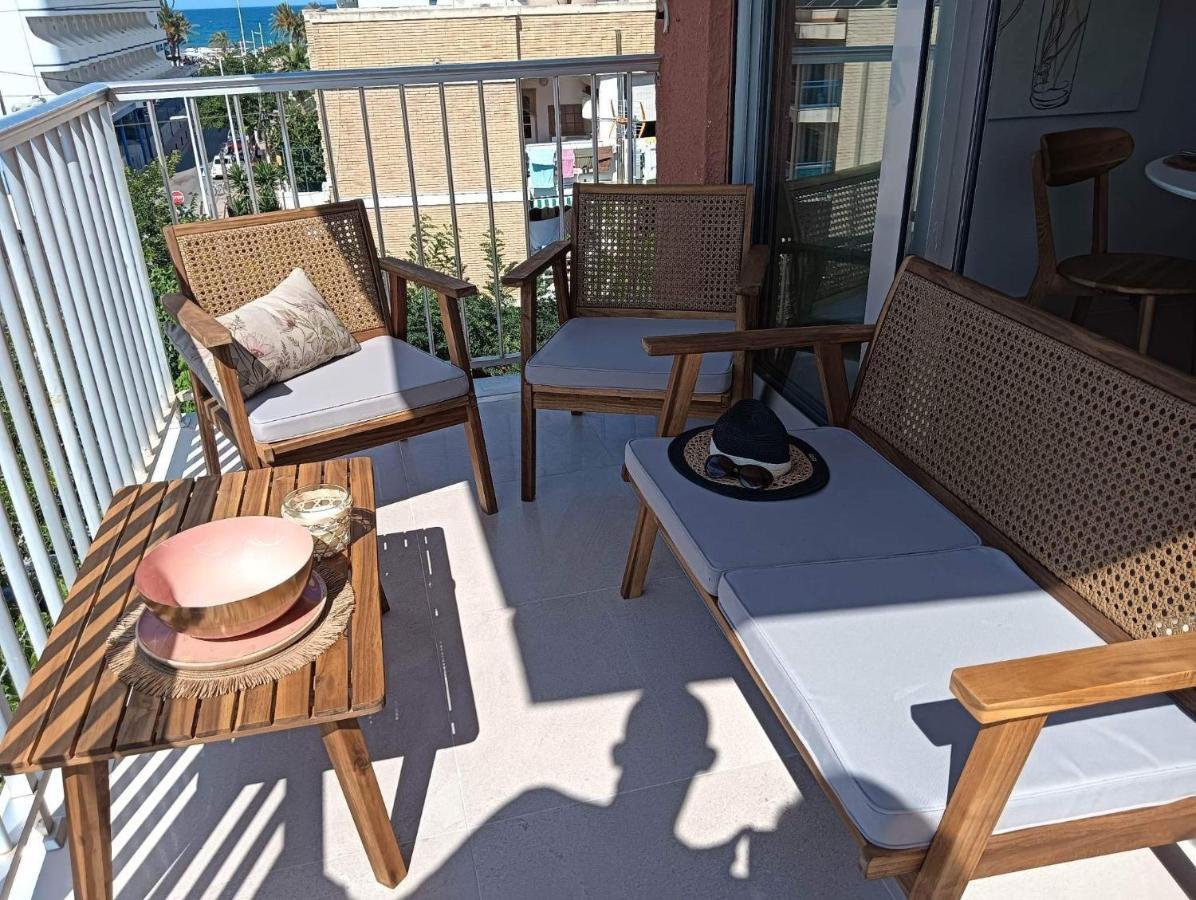 Apartamento Alejandro Gandia Playa Con Vistas Al Mar, Parking! Playa de Gandia Екстериор снимка